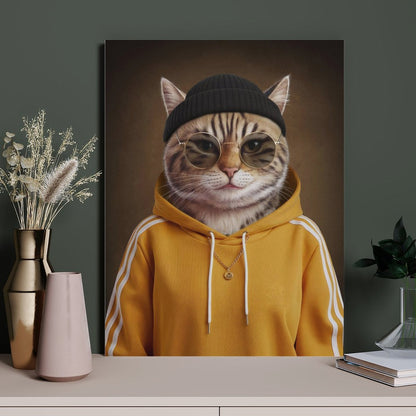 Street Artist - Custom Pet Portrait With Your Photo