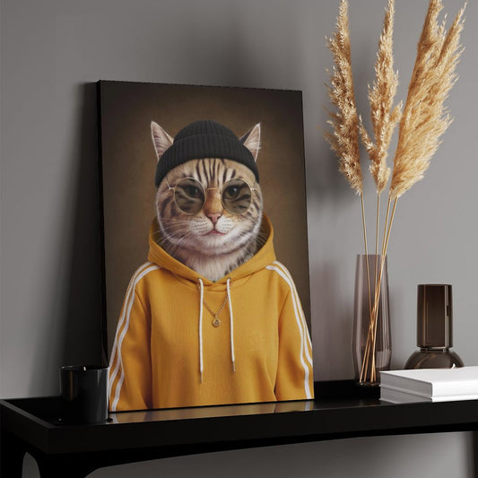 Street Artist - Custom Pet Portrait With Your Photo