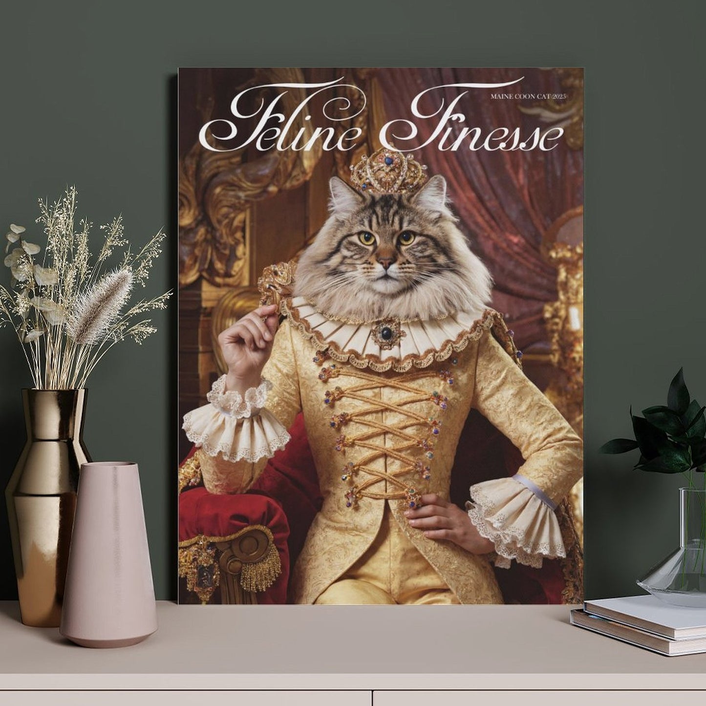Supreme Queen - Custom Pet Portrait With Your Photo