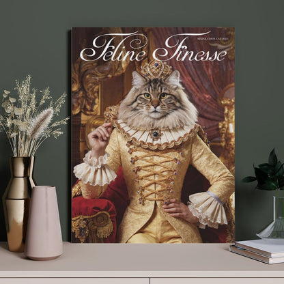 Supreme Queen - Custom Pet Portrait With Your Photo
