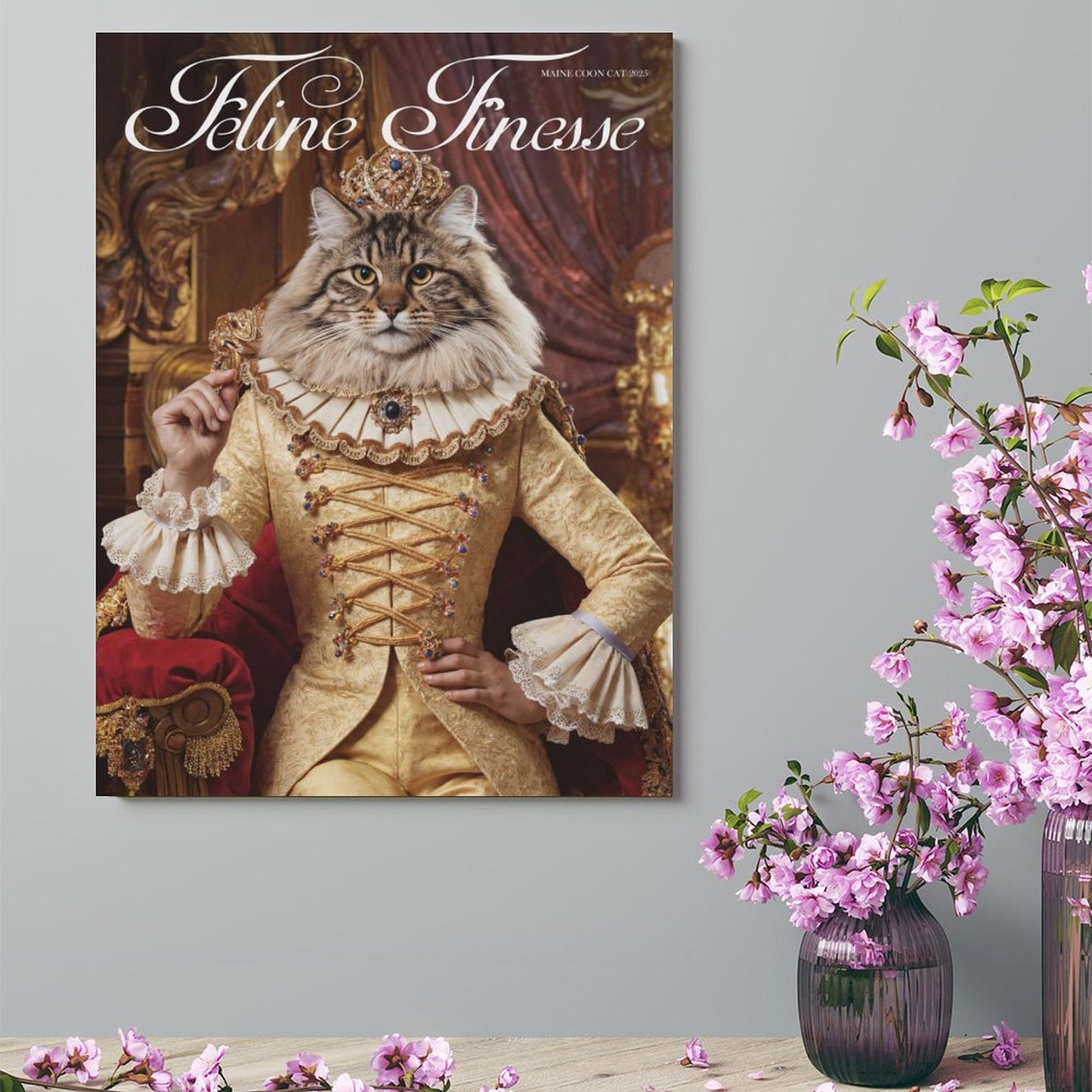 Supreme Queen - Custom Pet Portrait With Your Photo