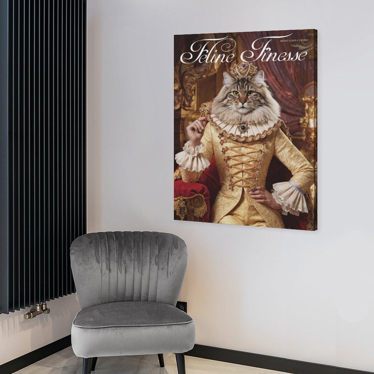 Supreme Queen - Custom Pet Portrait With Your Photo