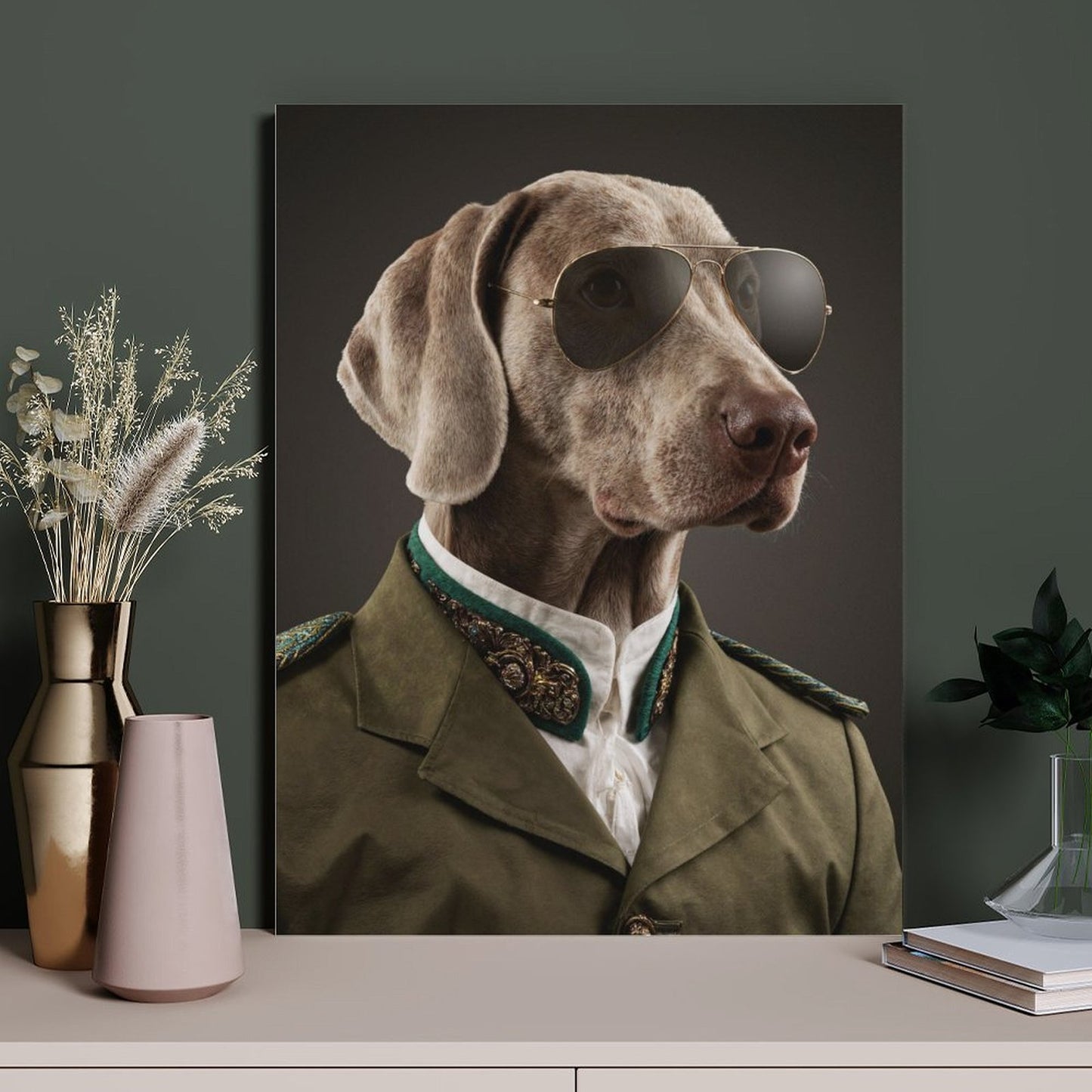 The Admiral - Custom Pet Portrait With Your Photo