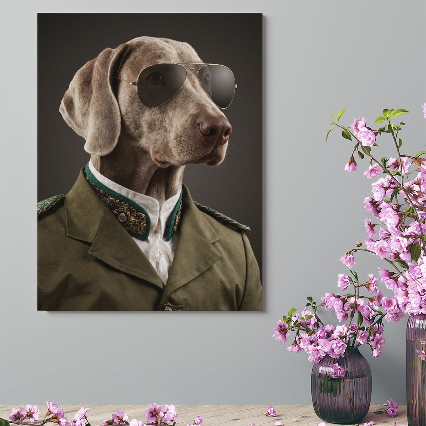 The Admiral - Custom Pet Portrait With Your Photo
