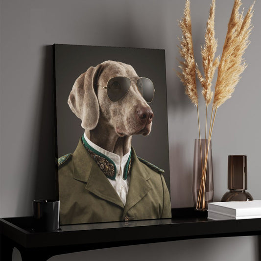 The Admiral - Custom Pet Portrait With Your Photo