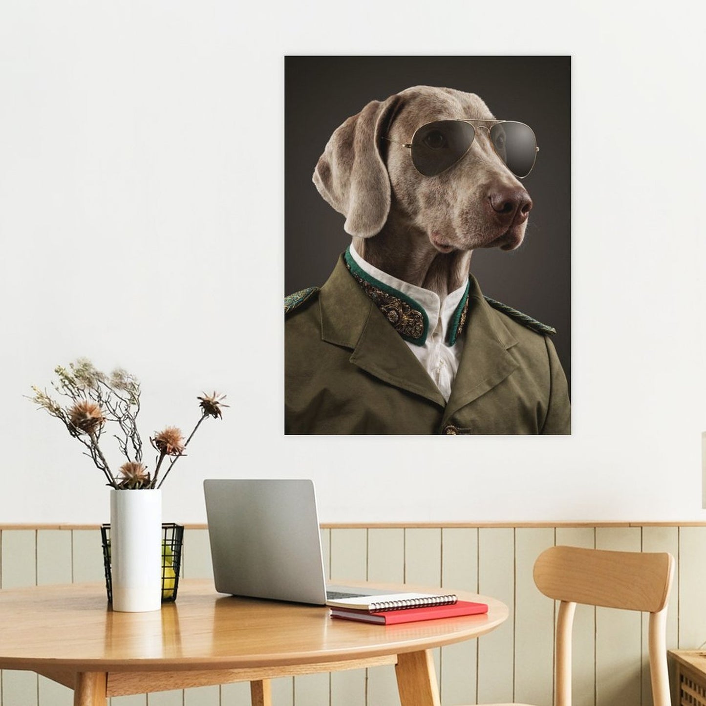 The Admiral - Custom Pet Portrait With Your Photo