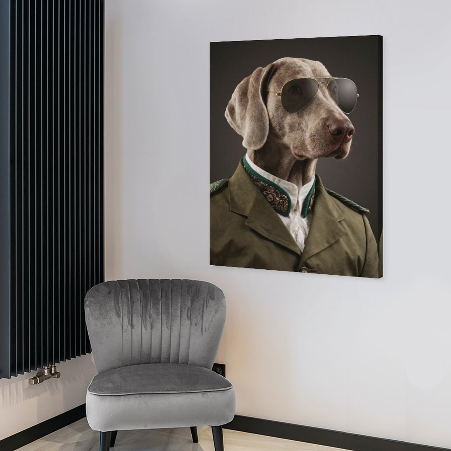The Admiral - Custom Pet Portrait With Your Photo