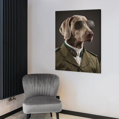 The Admiral - Custom Pet Portrait With Your Photo