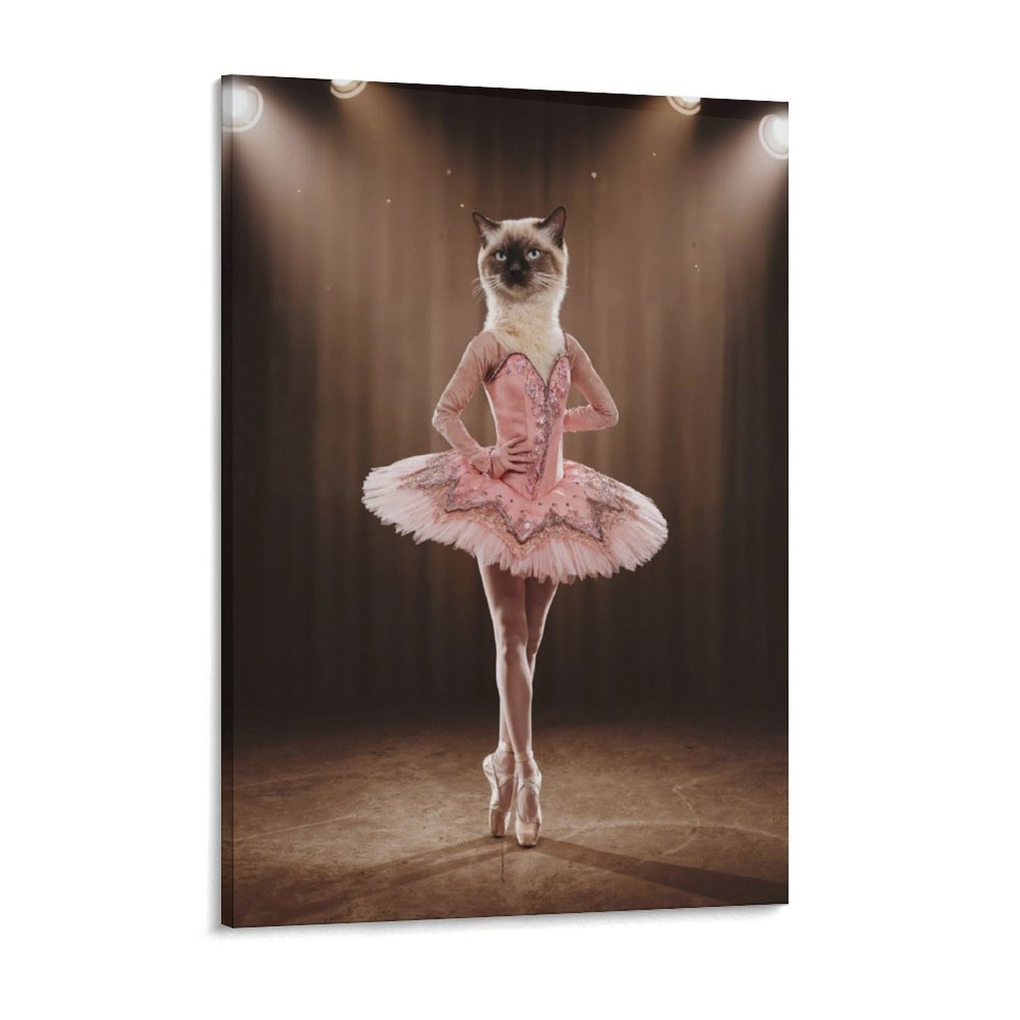 The Ballerina - Custom Pet Portrait With Your Photo