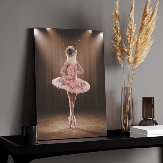 The Ballerina - Custom Pet Portrait With Your Photo