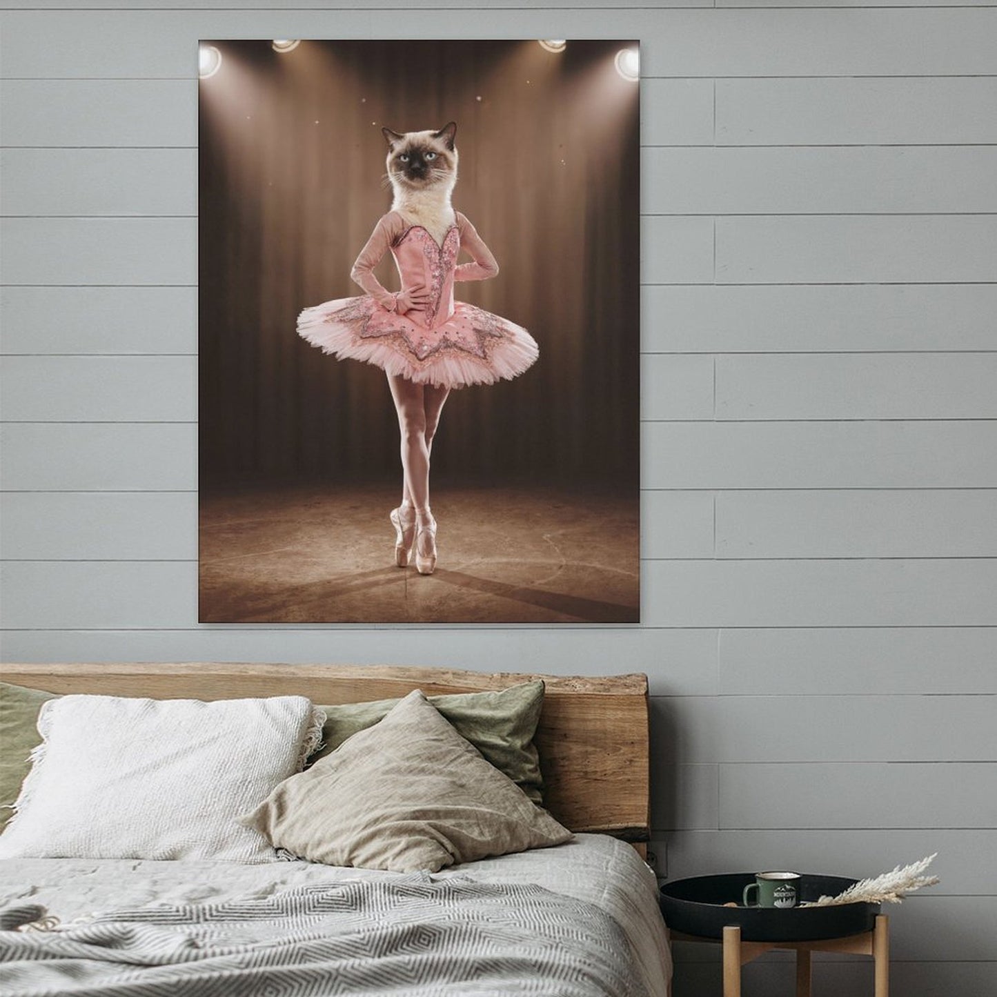 The Ballerina - Custom Pet Portrait With Your Photo
