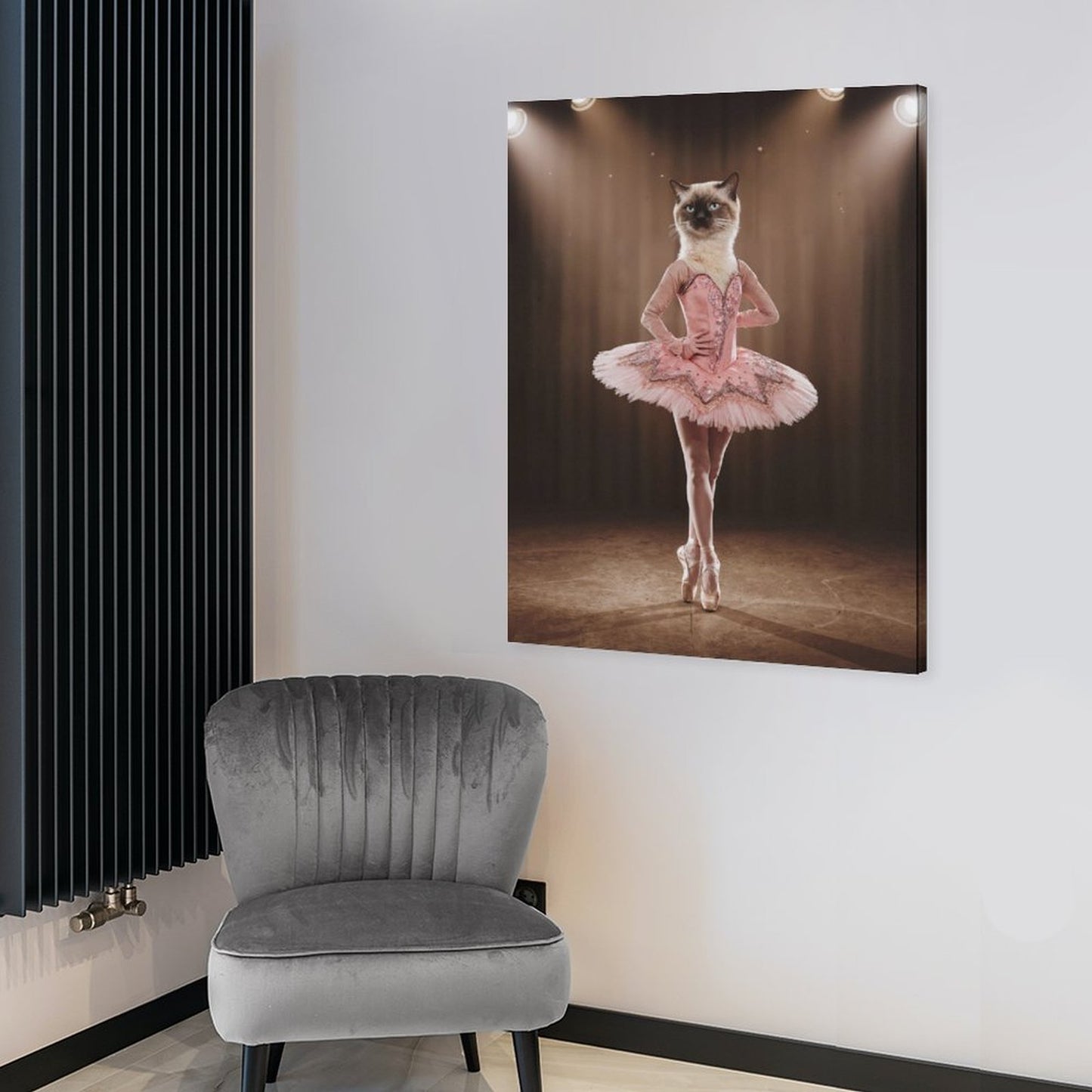 The Ballerina - Custom Pet Portrait With Your Photo