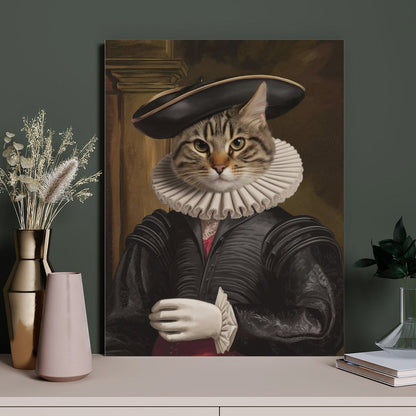 The Banker - Custom Pet Portrait With Your Photo