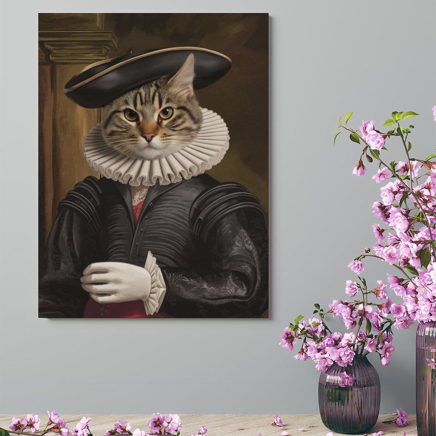The Banker - Custom Pet Portrait With Your Photo