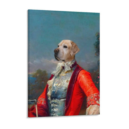 The Baron - Custom Pet Portrait With Your Photo