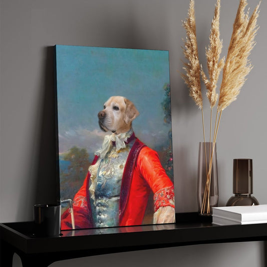 The Baron - Custom Pet Portrait With Your Photo