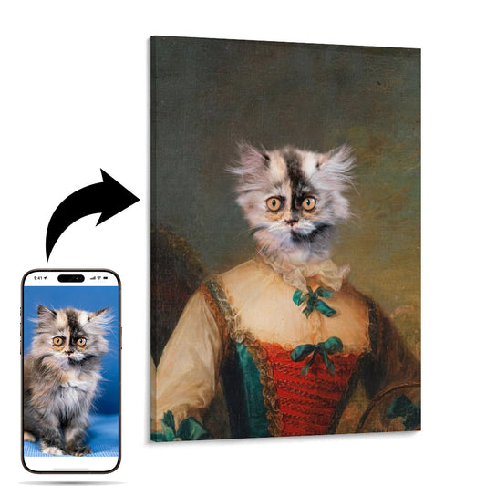 The Baroness - Custom Pet Portrait With Your Photo
