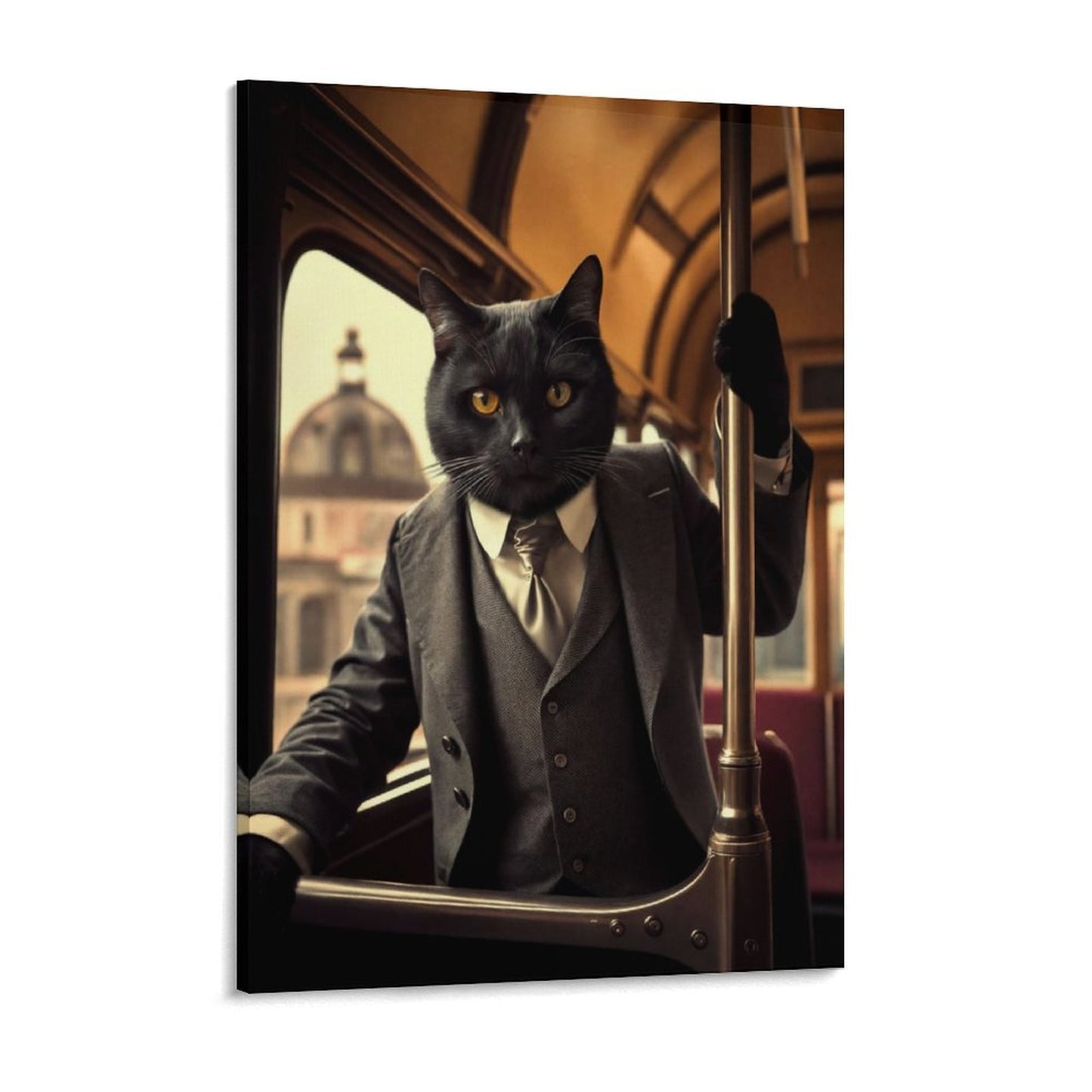 The Barrister - Custom Pet Portrait With Your Photo