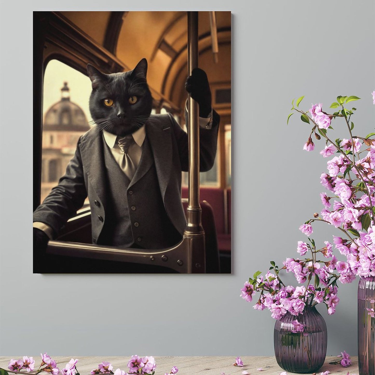 The Barrister - Custom Pet Portrait With Your Photo