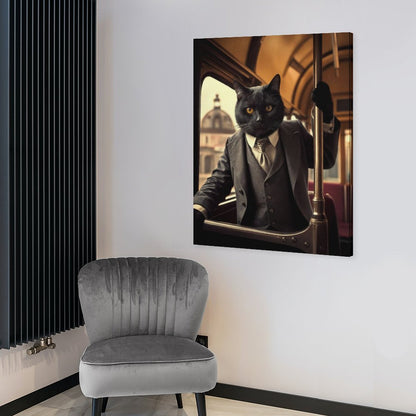 The Barrister - Custom Pet Portrait With Your Photo