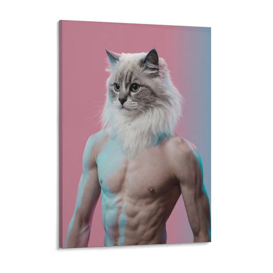 The Bodybuilder - Custom Pet Portrait With Your Photo