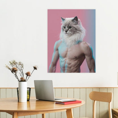 The Bodybuilder - Custom Pet Portrait With Your Photo