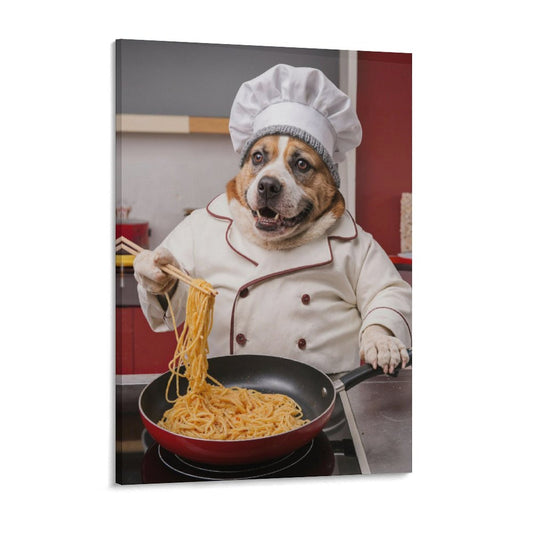The Chef - Custom Pet Portrait With Your Photo