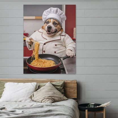 The Chef - Custom Pet Portrait With Your Photo