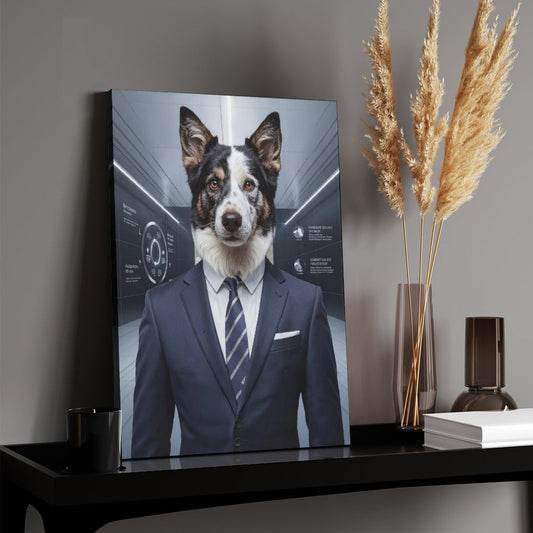 The Executive - Custom Pet Portrait With Your Photo