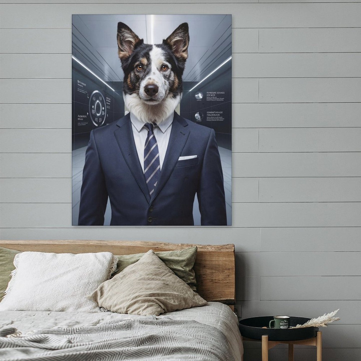 The Executive - Custom Pet Portrait With Your Photo