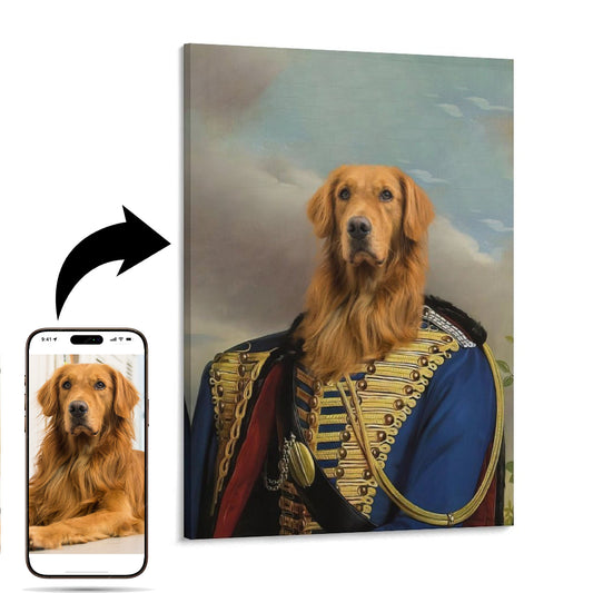 The General - Custom Pet Portrait With Your Photo