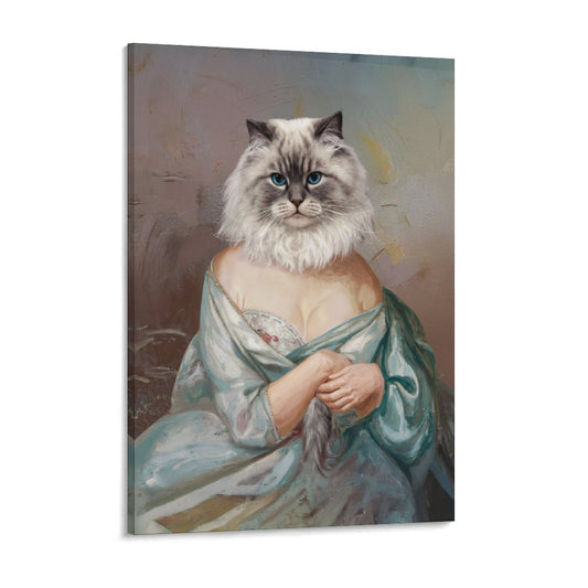 The Goddess - Custom Pet Portrait With Your Photo