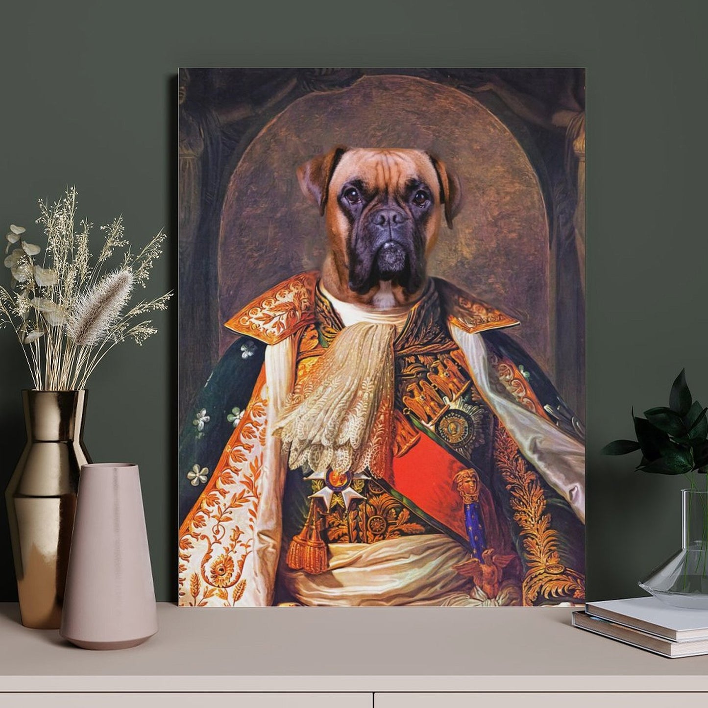 The King - Custom Pet Portrait With Your Photo