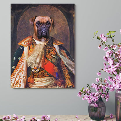 The King - Custom Pet Portrait With Your Photo