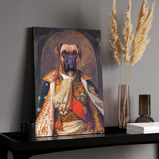 The King - Custom Pet Portrait With Your Photo