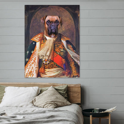 The King - Custom Pet Portrait With Your Photo