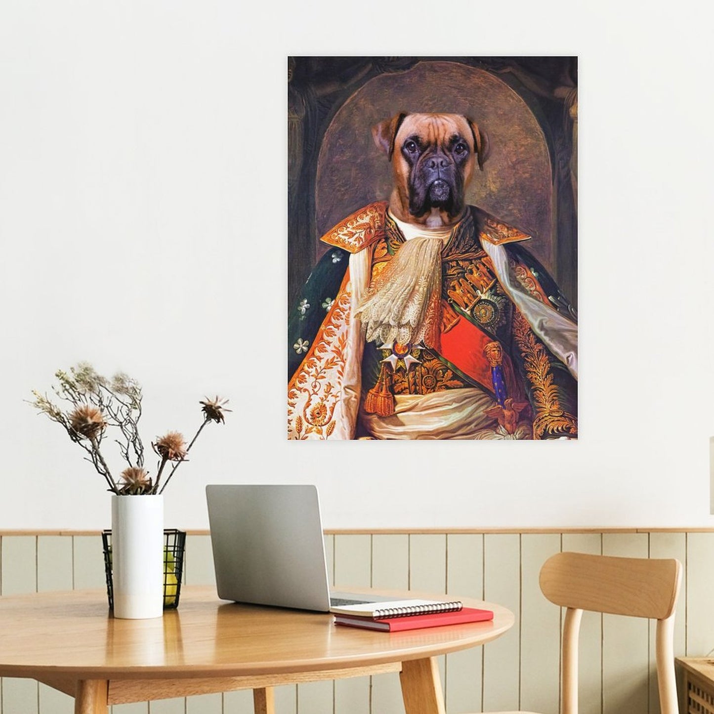 The King - Custom Pet Portrait With Your Photo