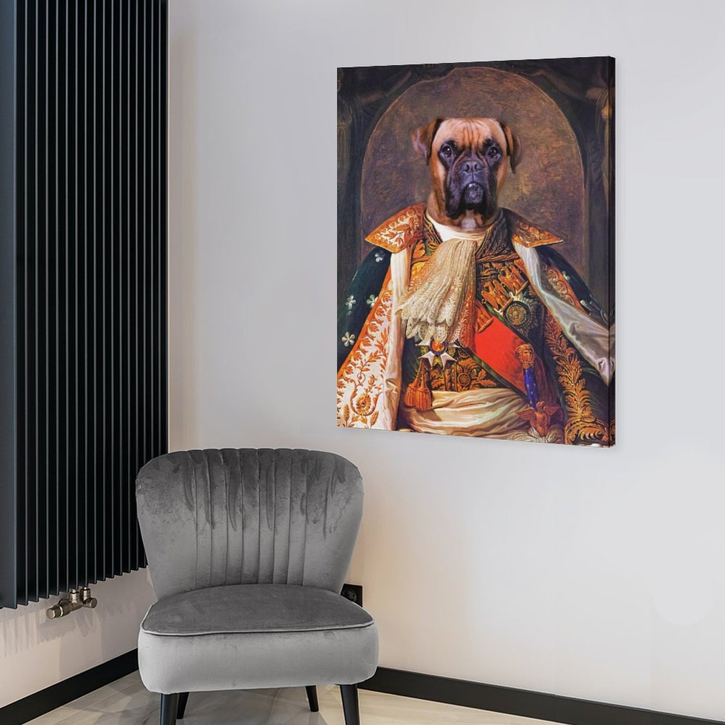The King - Custom Pet Portrait With Your Photo