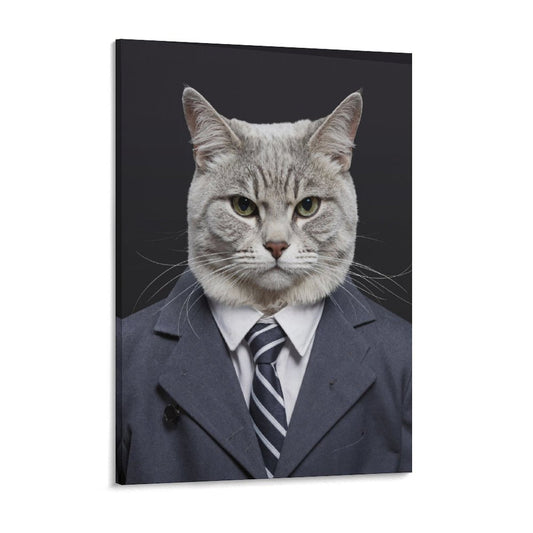 The Lawyer - Custom Pet Portrait With Your Photo