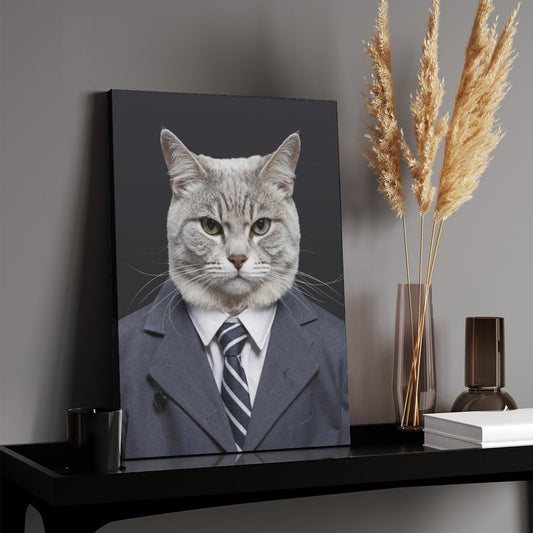 The Lawyer - Custom Pet Portrait With Your Photo