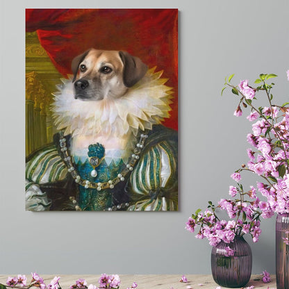 The Marquise - Custom Pet Portrait With Your Photo