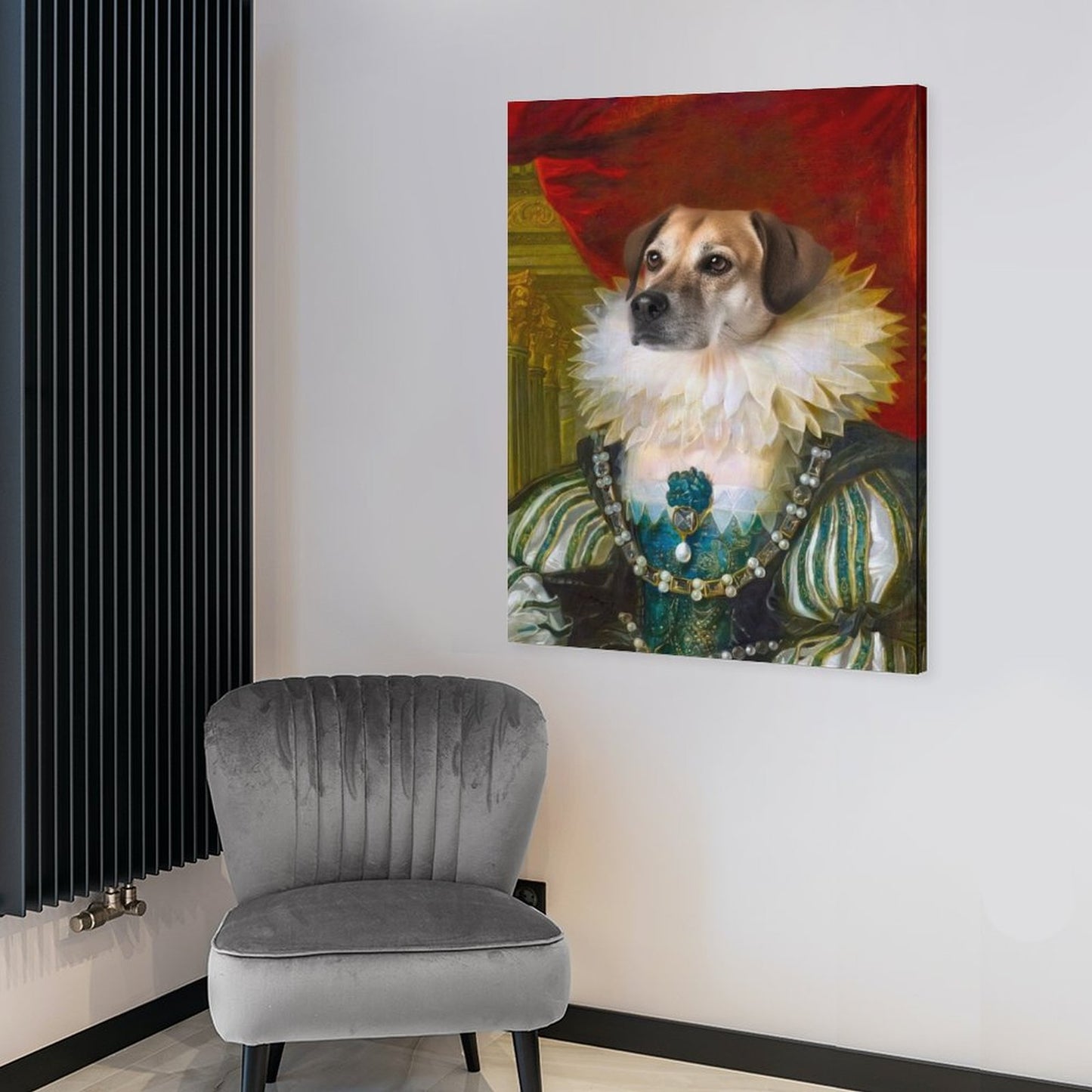 The Marquise - Custom Pet Portrait With Your Photo