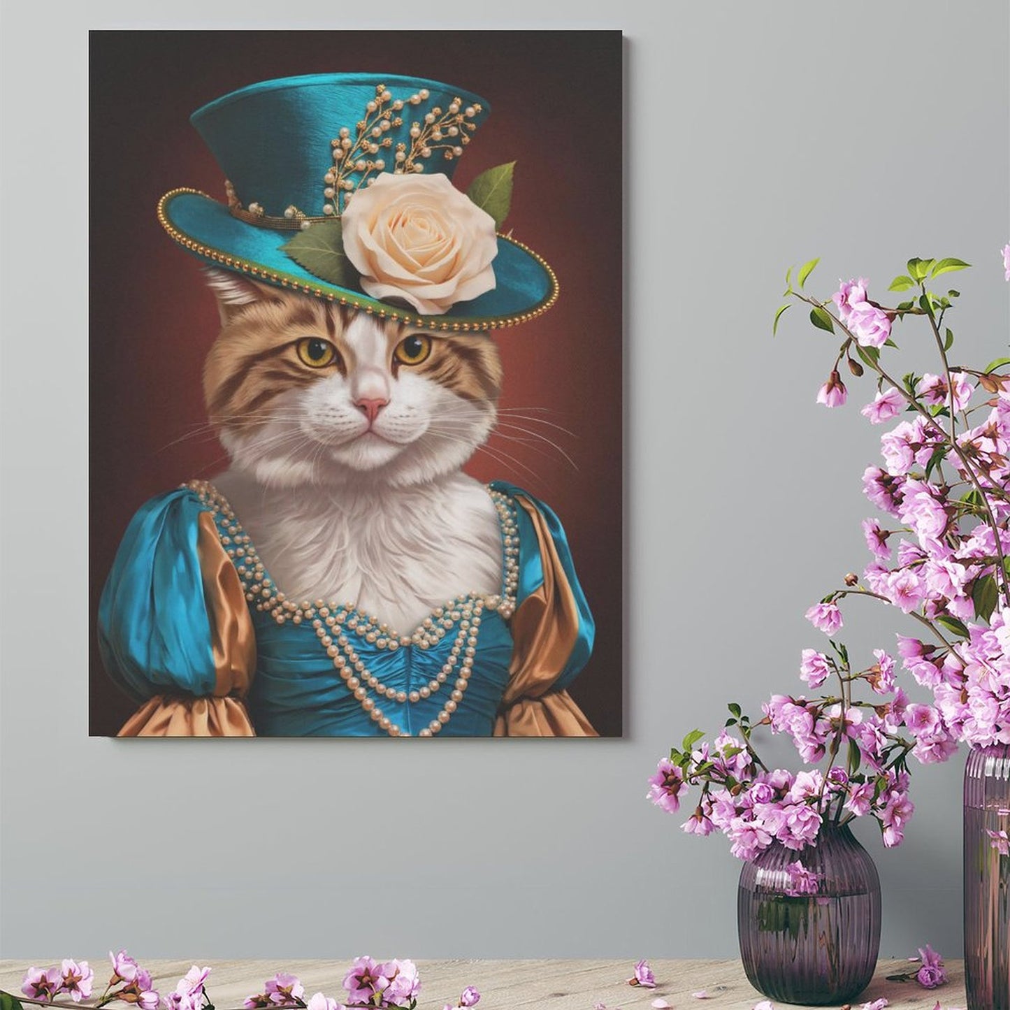 The Marshal's Lady - Custom Pet Portrait With Your Photo