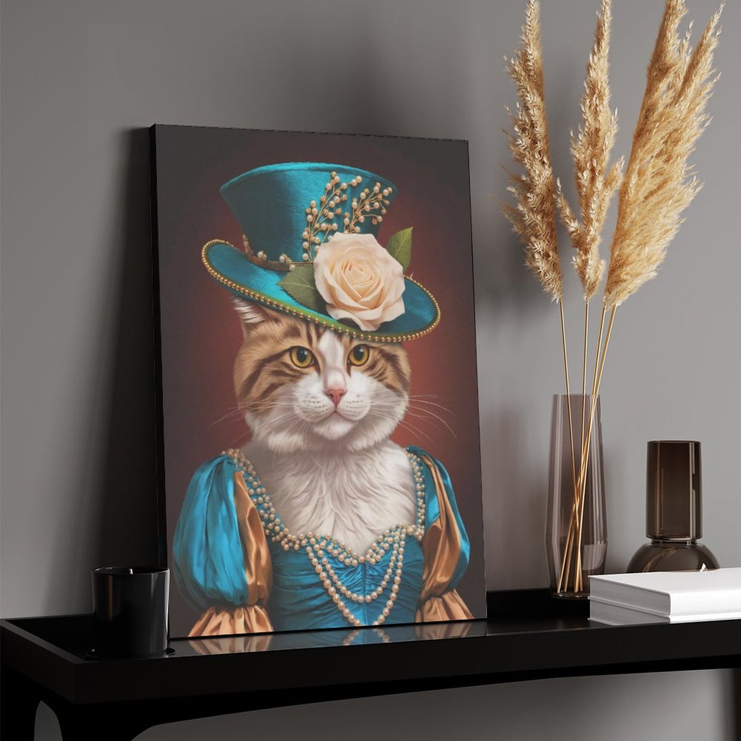 The Marshal's Lady - Custom Pet Portrait With Your Photo