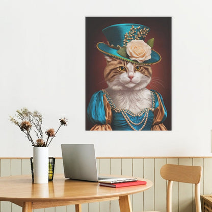 The Marshal's Lady - Custom Pet Portrait With Your Photo