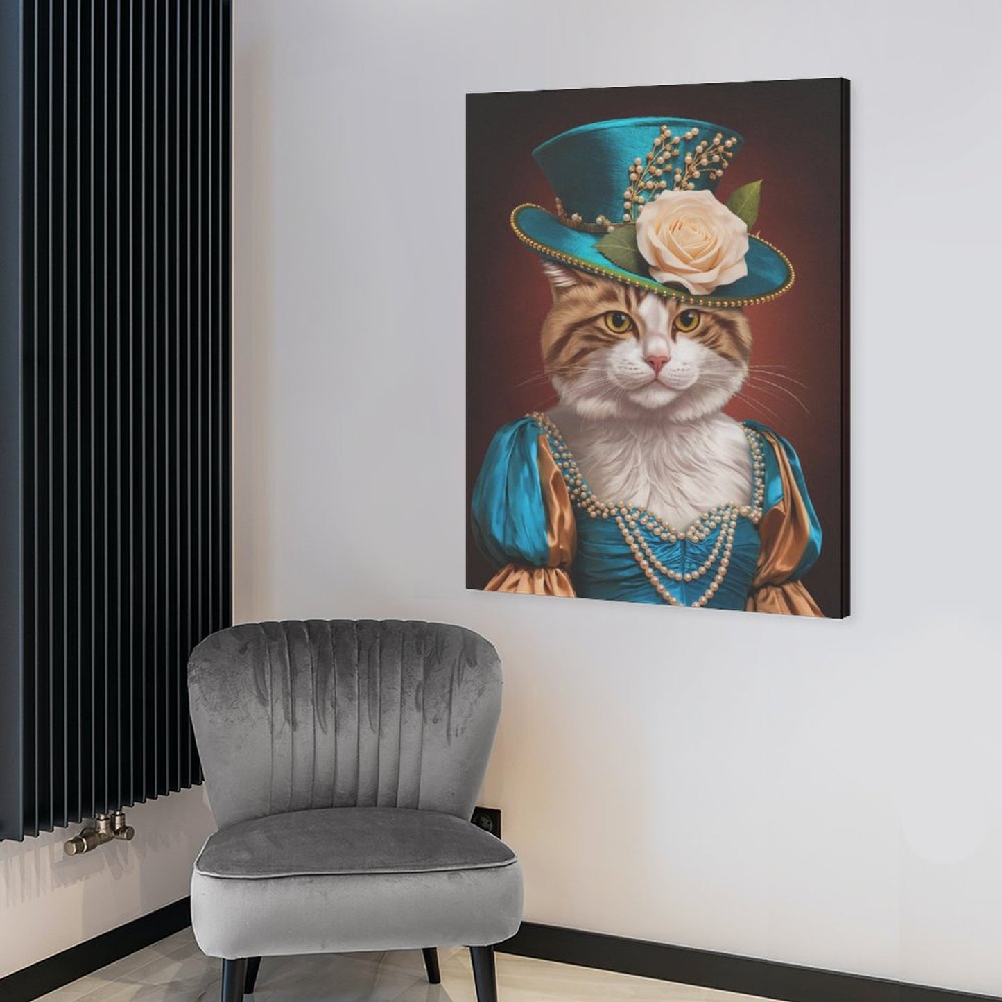 The Marshal's Lady - Custom Pet Portrait With Your Photo