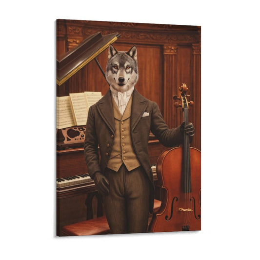The Musician - Custom Pet Portrait With Your Photo