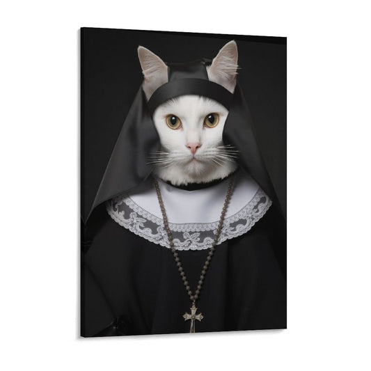 The Nun - Custom Pet Portrait With Your Photo