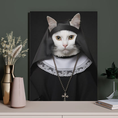 The Nun - Custom Pet Portrait With Your Photo