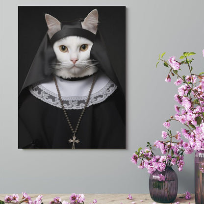 The Nun - Custom Pet Portrait With Your Photo